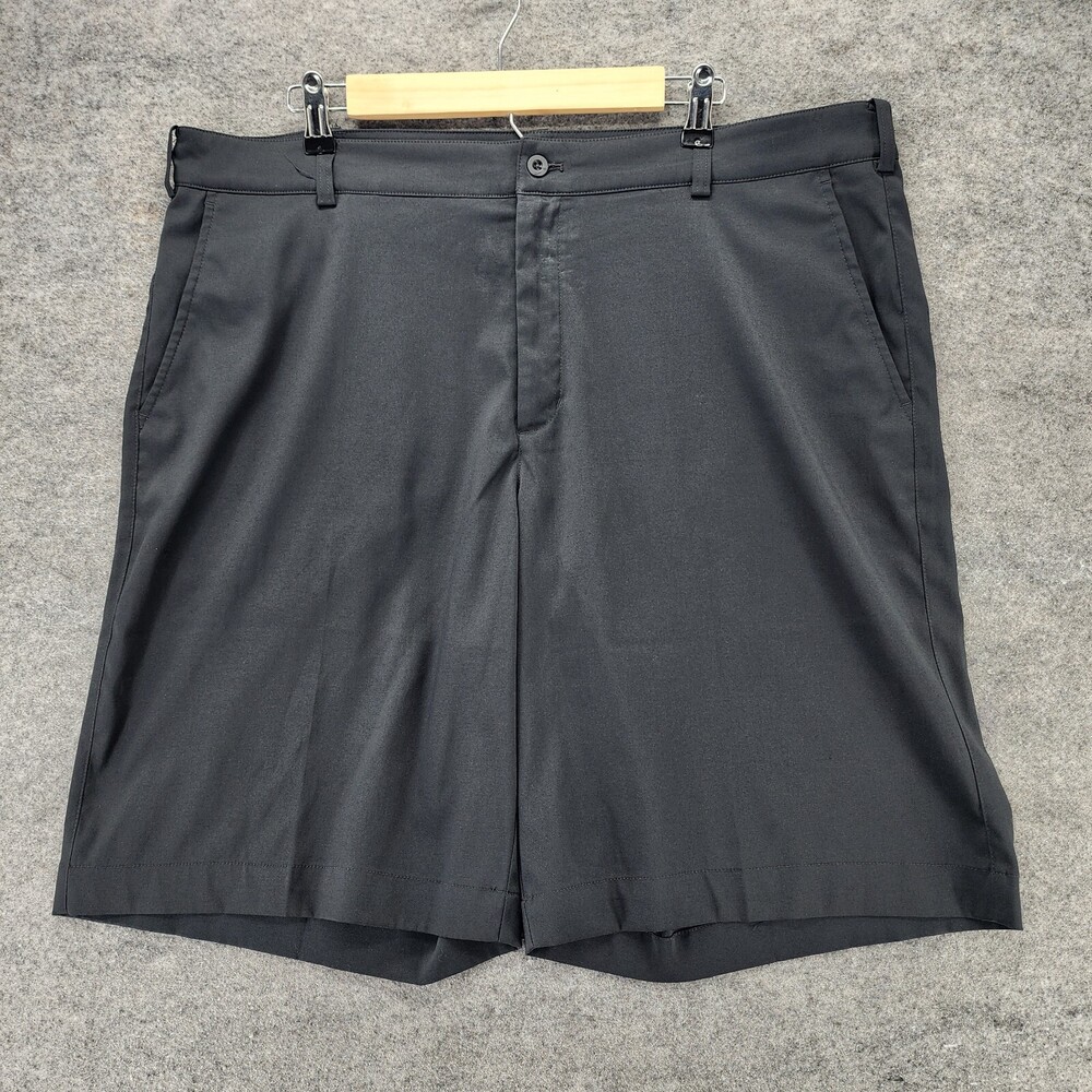 Nike Golf Shorts Mens 38 Dri Fit Tour Performance Black Chino